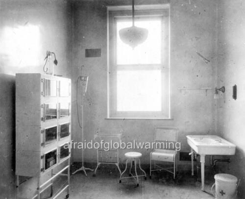 Photo 1910 Detroit Herman Keifer Hospital Exam Room 