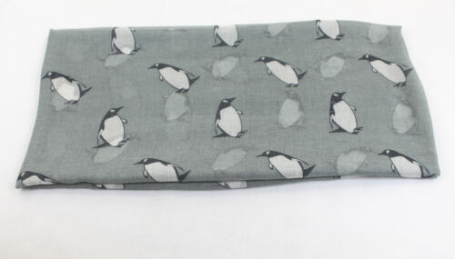 Enveloppante Écharpes belle Penguin Imprimer Châle Cou Wrap Sarong attrayant Couleurs