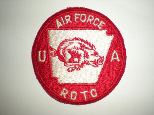 UNIVERSITY OF ARKANSAS AIR FORCE ROTC AFROTC PATCH