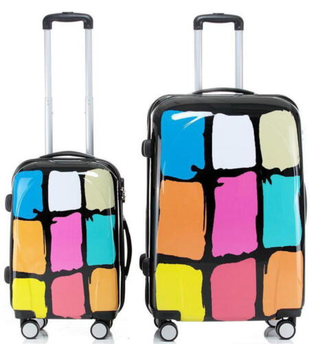 Valise de voyage valise de voyage set coque rigide valise trolley CREATEUR BB Graffiti