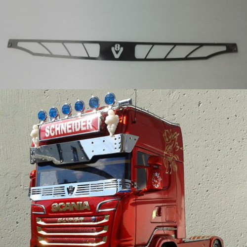Metall Schutzgitter Front Grille für 1//14 Tamiya Scania 620 470 56323 RC Truck