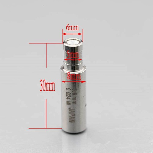 2x EDM Drill Ceramic Electrode White Ceramic Guide 1.5 mm Puncher Machine Part