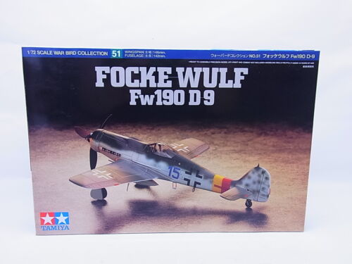 69406Tamiya 60751 Focke-Wulf Fw190 D-9 1:72 Bausatz NEU in OVP 