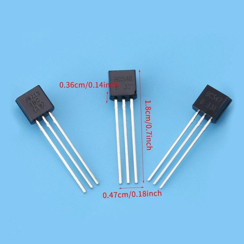 Transistor Assortment Assorted Kit Box TO-92 BC series 1 Box 10 Values