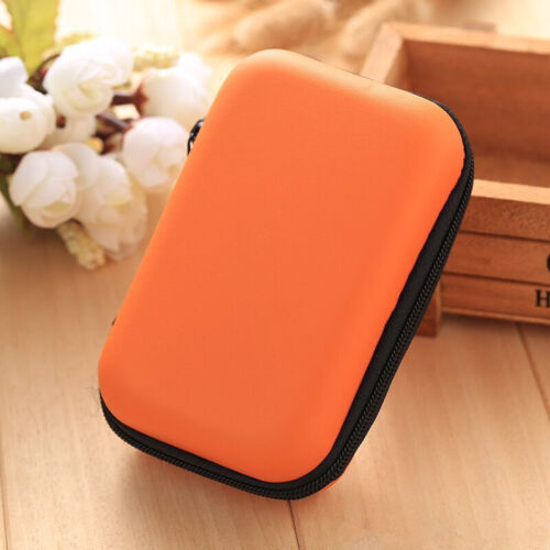 Carrying Case Bag Storage Box EVA Hard for USB Cable Charger  Earphone MP3 Coin