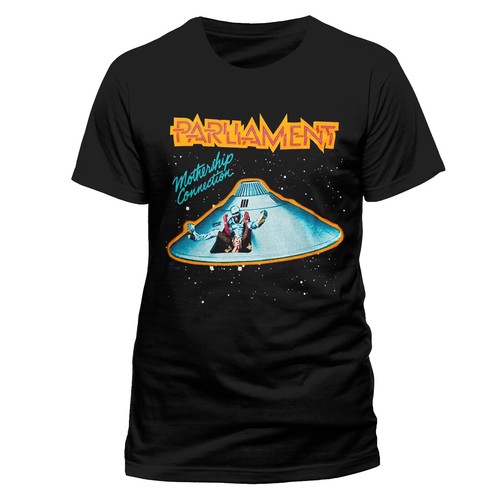 Official Parliament T Shirt Mothership Album Cover NEW S M XXL American Funk