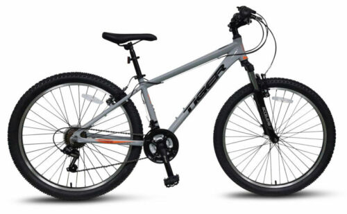 Grey Tiger Vulture FS Hardtail Mountain Bike Alloy MTB 18Spd 26/" Wheel 3 Sizes