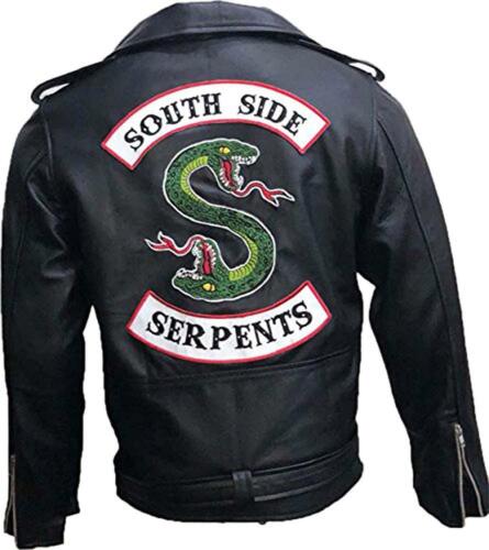 Riverdale Southside Serpents Jughead Jones Sprouse Black Leather Jacket