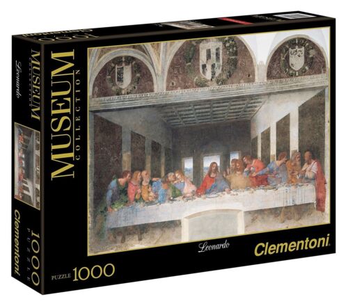 Puzzle Clementoni 1000 pezzi Museum Collection Ultima cena di Leonardo da Vinci 