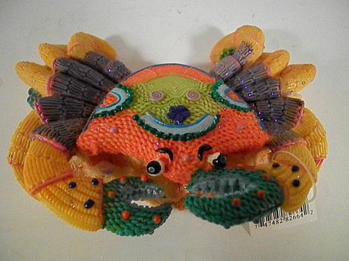 Crab Figurine Animal Art Home Decorate Collectible Gift