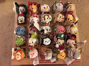 NIB Disney Store Tsum Tsum Christmas Advent Calendar 25 Tsum Tsums | eBay