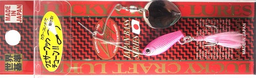 LUCKY CRAFT JAPAN Area/'s 1//8 Color Feather Tune 07175614 SP Mat Pink