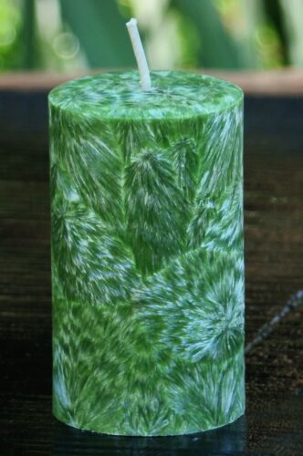 400hr 1.7kg COUNTRY RAIN Uplifting Relaxation Spa Scented Natural Pillar CANDLE