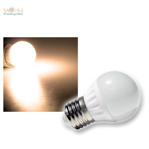 5 x LED-Gouttes Lampe t25 smd e27 blanc chaud 230v ampoules poires e-27 lampes