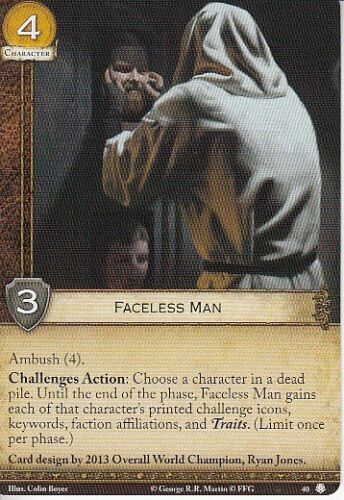 Faceless Man AGoT LCG 2.0 Game of Thrones House of Thorns 40 