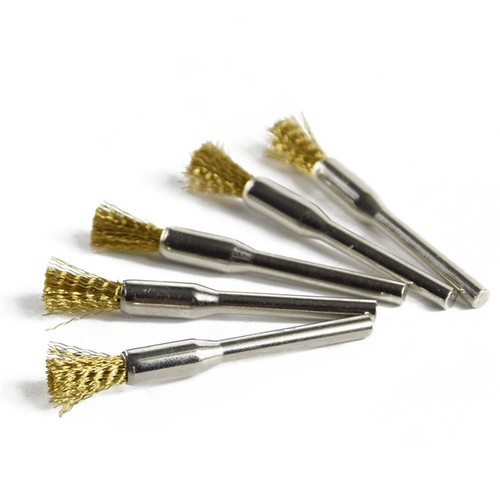 20Pcs Rotary Tool Pen Brush Pen//Copper Pens Stainless Steel Dremel Wire Brush