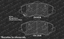 2011 Fit Dodge Grand Caravan Max Performance Ceramic Brake Pads F