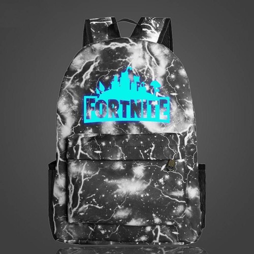 Galaxy Fortnite Battle Royale Rucksack Boys Girls GLOW IN DARK School、Bag 20L