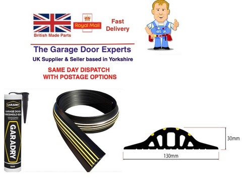 38 Top Garage door draught excluder 30mm 