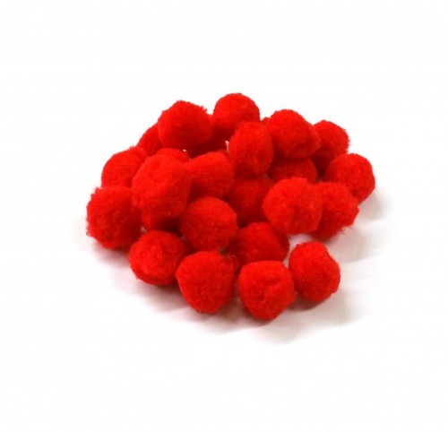Pom Poms 25mm 1/" 2.5cm Bulk Pack Wholesale Joblot