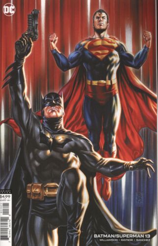 BATMAN SUPERMAN #13 COVER B MARK BROOKS CARD STOCK VARIANT VF/NM 2020 DC HOHC 