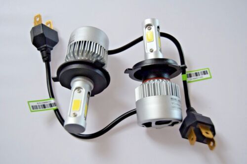 FITS NISSAN LEAF 2010-2017 Headlight LED Kit set 2x H4 Bulbs PURE WHITE+501