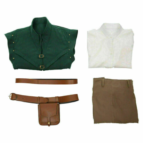 Details about  / Tangled-Flynn Rider Cosplay Costume Vest Shirt Outfit Carnival Halloween Suit #
