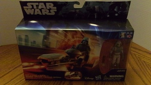 Disney Hasbro Star Wars AT-DP Pilot Fig Imperial Speeder Vehicle Plane Set NIB
