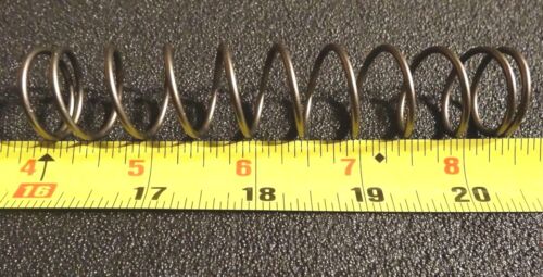 Baumann Heavy Duty Steel Helical Compression Spring 4-7//16 Free Length Lot of 10