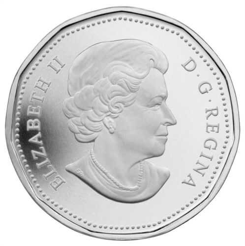 2012 Canada $1 Fine Silver Lucky Loonie Tax Exempt