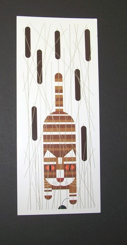 Charley/'s Wife Notecards /"Nine Tails/" 4 Pack w//Envelopes Edie Harper