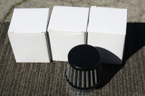 Universal BLACK Pod air filter 54mm Pod filters 53mm 54 55mm K&N style SOLD EACH 