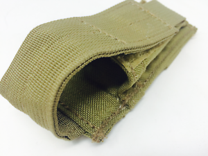 New USMC khaki 9mm soft mag pouch US Military issued clip molle coyote brown