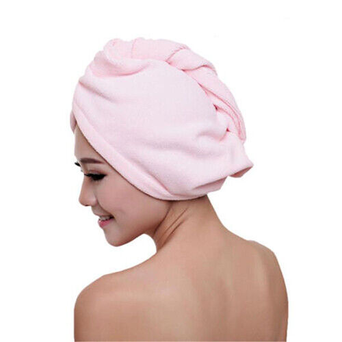 Microfiber Dry Hair Cap Shower Cap Super Absorbent Dry Hair Towel 