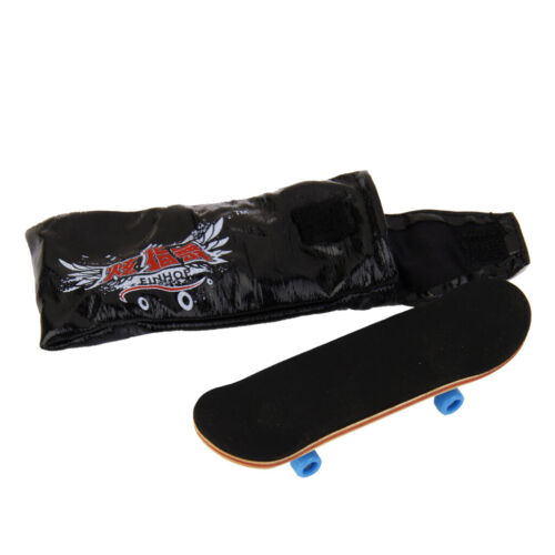 Holz Fingerskateboard Fingerboard Kit-Schwarz Finger Skateboard 