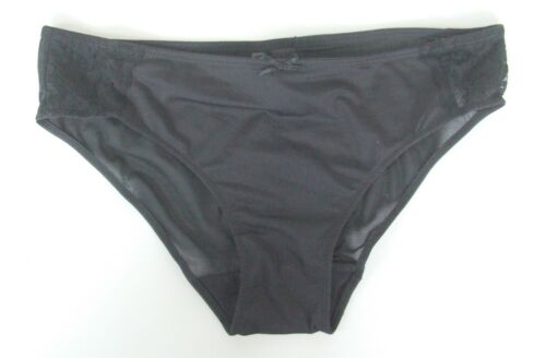 Wonderbra size 10 Brazilian knickers Panties Briefs Low Rise Black