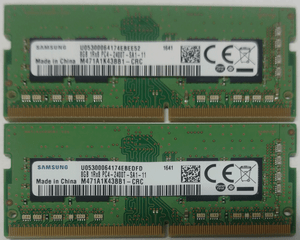 DDR4 PC4-2400T SODIMM Samsung 16GB 2x8