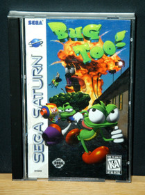 BUG TOO  (SEGA SATURN) Tested All Original  NTSC-U/C