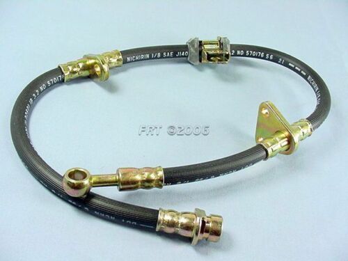 New Qualitee Brake Hydraulic Hose for 86-89 Honda Accord DX LX LH LEFT FRONT 