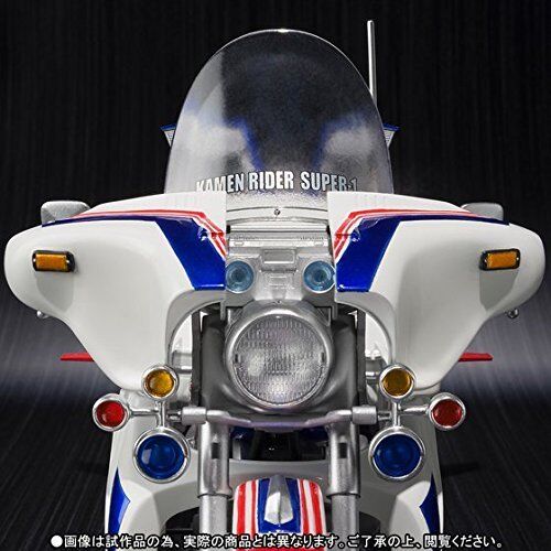 New S.H.Figuarts Masked Kamen Rider SUPER-1 & V-MACHINE Set Action Figure BANDAI 