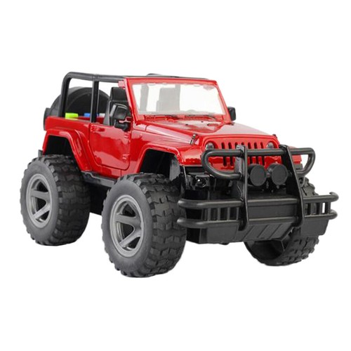 1:16 Diecast Car Toys Gifts 4WD Truck Buggy Inertia Car Toys for Kids Red