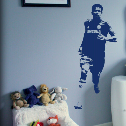 Famous Footballer Football Player Wall Stickers Transfer Decal Boys Gift idea UK