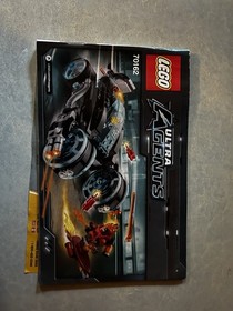 LEGO Ultra Agents Infearno Interception 70162 Complete Set Instructions No Box