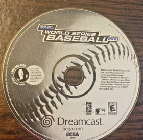 SEGA DREAMCAST WORLD SERIES BASEBALL 2K2 GAME VERY GOOD CONDITION