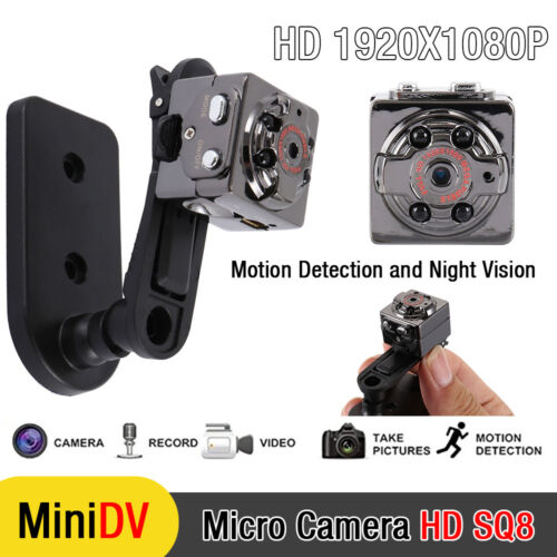 Mini 1080P HD Hidden SPY Camera Sport Detection Video Recorder Cam Night Vision