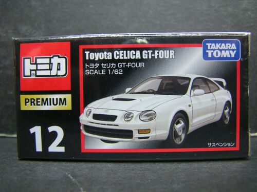 TAKARA TOMY TOMICA PREMIUM DieCast car 1:62 Toyota CELICA GT-FOUR #12 