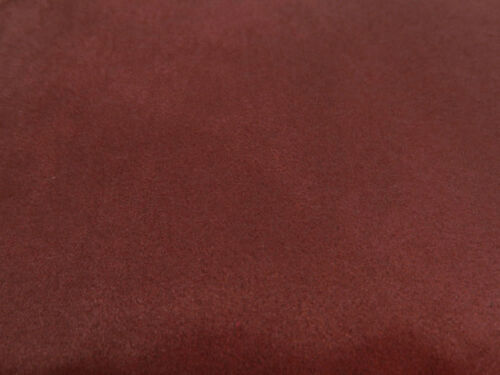 Mg06a Deep Reddish Brown Soft Faux Micro Suede Fabric Cushion Cover//Pillow Case