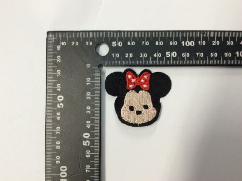 Embroidery Applique Patch Sew Iron Badge Iron On Minnie Mouse Head