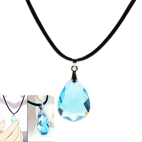Cosplay Light blue Crystal Necklace for Sword Art Online SAO Kirito Asuna's Dn 
