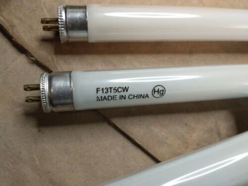 6 F13T5CW 21" Tube T5 4100K Bi-Pin 13W Under Cabinet Fluorescent Light Bulb 